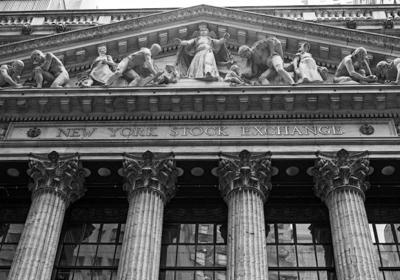 New York Stock Exchange Architecture Sightseeing