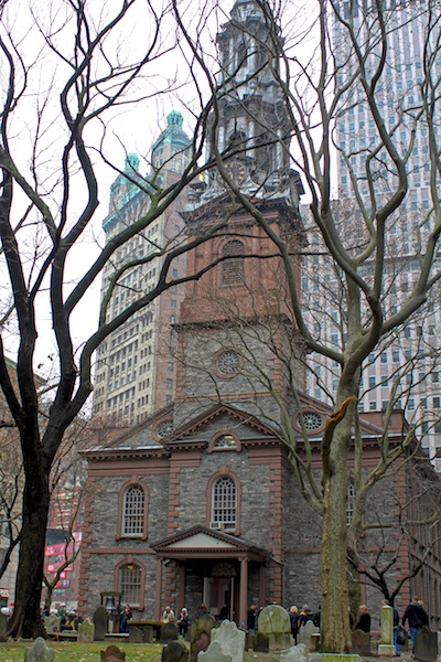 St. Paul Chapel New York Architecture sightseeing