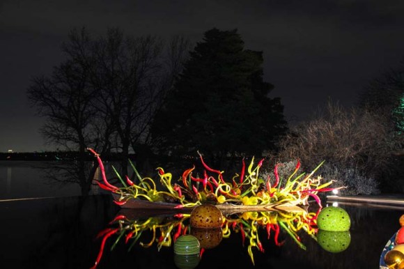 Chihuly Exhibit, Dallas Arboretum