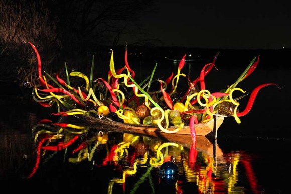 Chihuly Exhibit, Dallas Arboretum