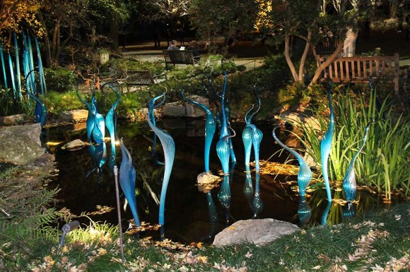 Chihuly Exhibit, Dallas Arboretum