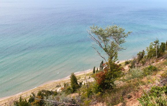 Lake Michigan shoreline