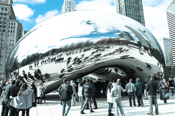 Cloud Gate by Anish Kapoor