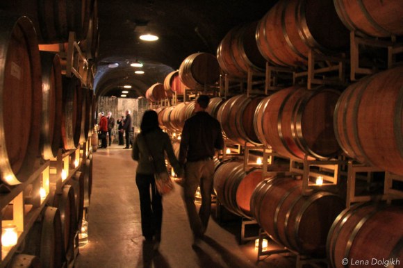 Sonoma wine caves