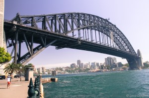 Sydney Harbour Bridge - unbelievably impressive 