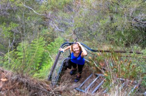 Thousand steps stairwells